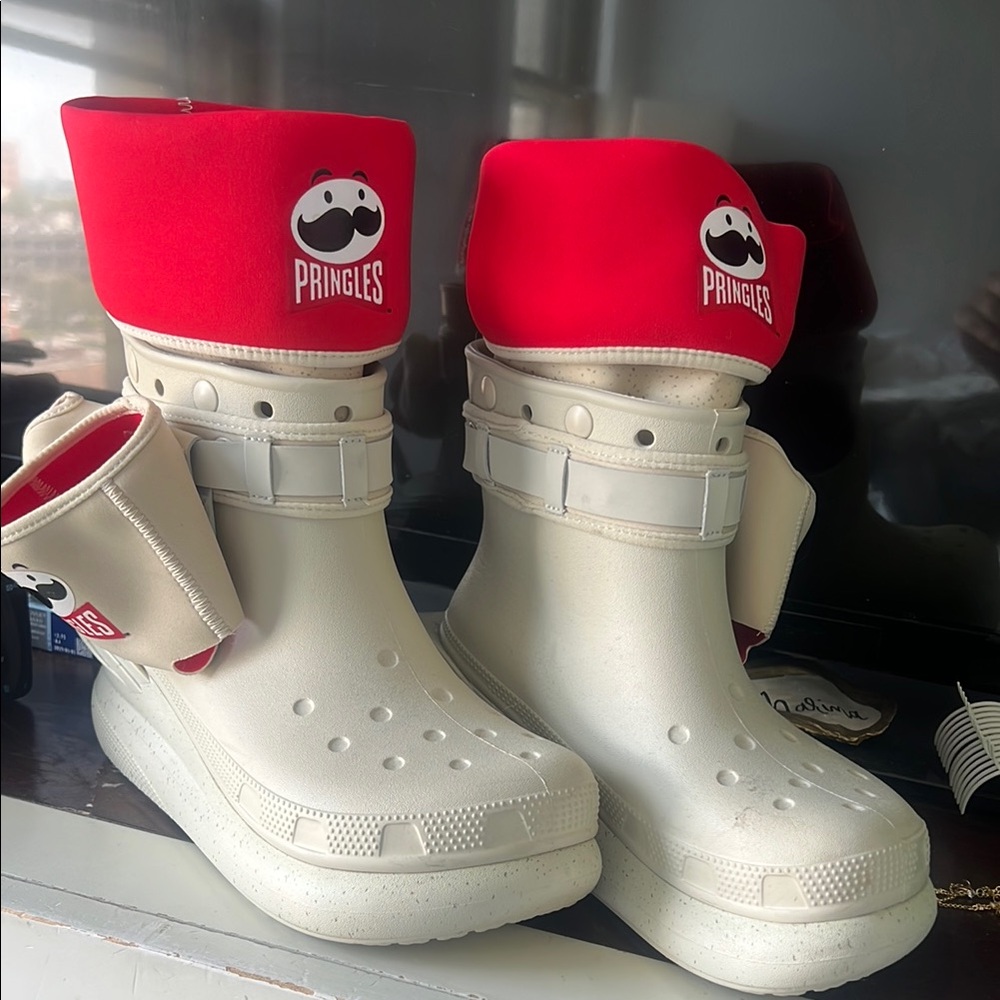 LIMITED EDITION Pringles Crocs Boots